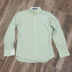 Essex Performance Collection Girls Size 10 Green Button-Up Shirt (CoolMax) –